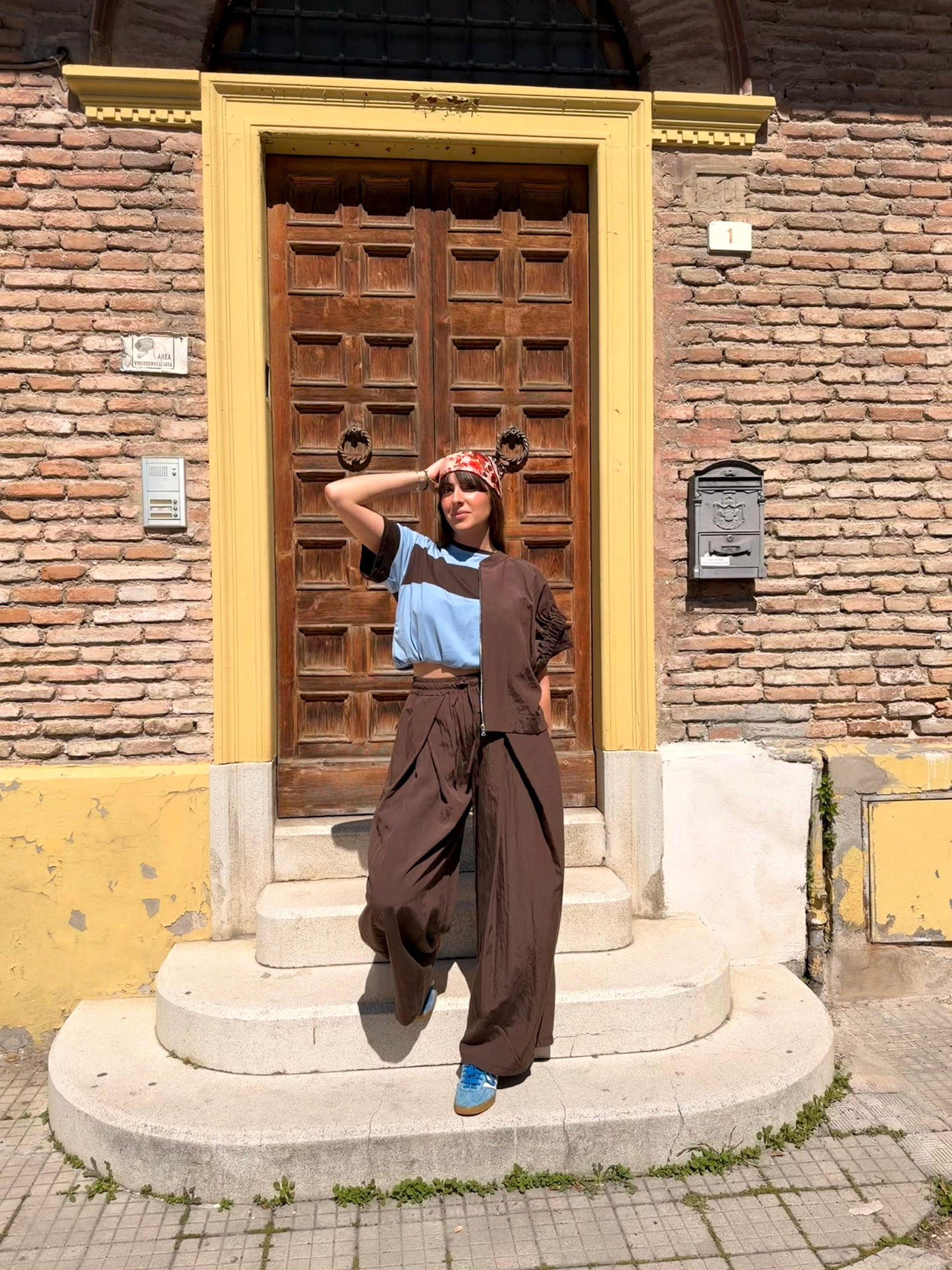 Coordinato gilet e pantalone