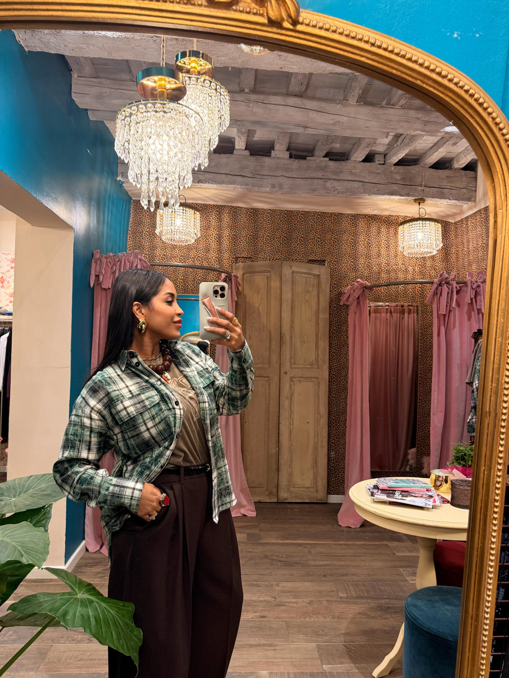 Camicia fantasia check